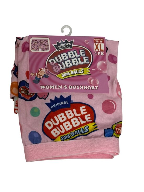 Other - Dubble Bubble Gum Ball Boyshort Lounge Shorts Pink XL NWT